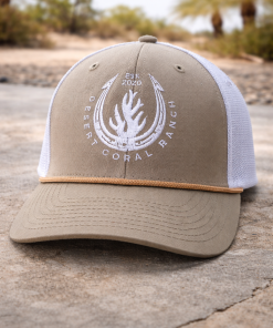 DCR Desert Coral Ranch Embroidered Trucker Ha